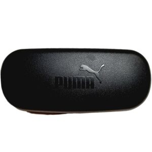 🍒 PUMA Raised Logo Black Sunglass Hard Clamshell Case